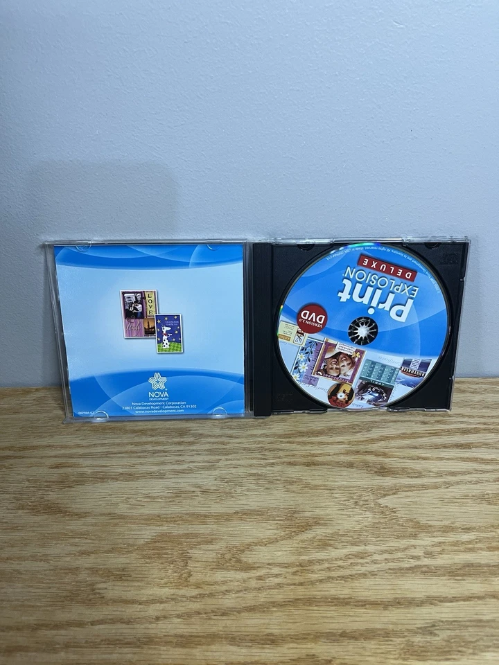 ⭐️⭐️⭐️⭐️⭐️ Print Explosion Deluxe Ver 3.0 DVD PC Software CD Disc (FREE SHIP!) - Image 2 of 3