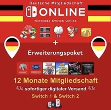 Nintendo Switch Online Erweiterungspaket - 12...
