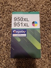 950XL and 951XL Ink Cartridges Combo Pack Replacement Work for OfficeJet Pro...