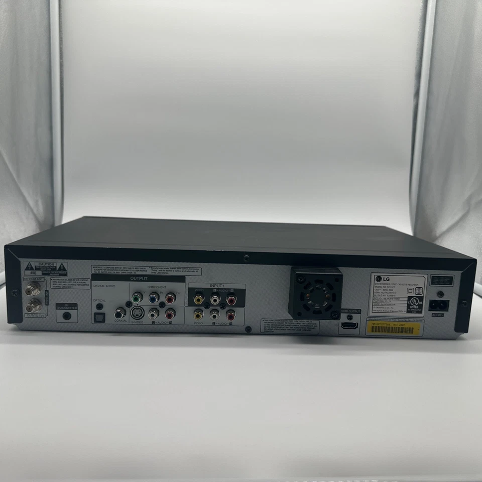 LG RC797T Super Multi DVD Recorder VCR COMBO HiFi 4 Head No Remote No Cord Read - Image 2 of 3