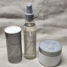 Avon Rare Diamonds Body Powder Skin Softener & Body Mist 3pc Set