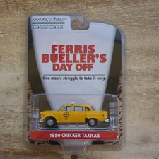 Greenlight Hollywood FERRIS BUELLER'S DAY OFF 1980 Checker Taxicab - Mint -