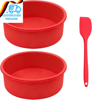 2 StüCk Backform Silikon Kuchenform Rund 15 Cm Silikon Backform 15 Cm FüR Airfry