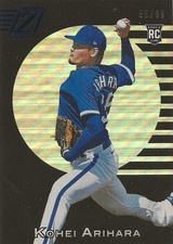 2021 Panini Chronicles Kohei Arihara #9 Zenith Blue #/99 SN