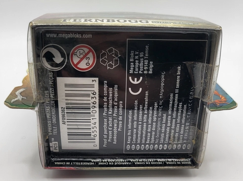 New! 2006 Mega Bloks Plasma Dragons Series 2 Fernbogg 9636 Swamp Egg Sealed! - Image 3 of 3