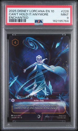 Can't Hold it Back Anymore graded PSA 9 for sale on eBay