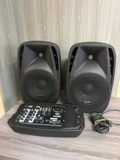 GEMINI ES-210MXBLUONLY HAS ONE POWER CORED, SPEAKER AND MIXER ONLY PSO042001
