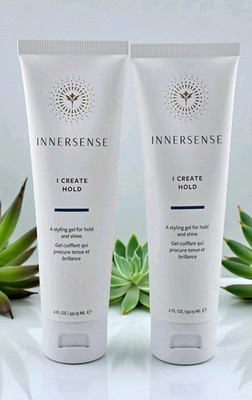 2 x Innersense I Create Hold Styling Gel Travel Size 2 fl.oz Each NEW
