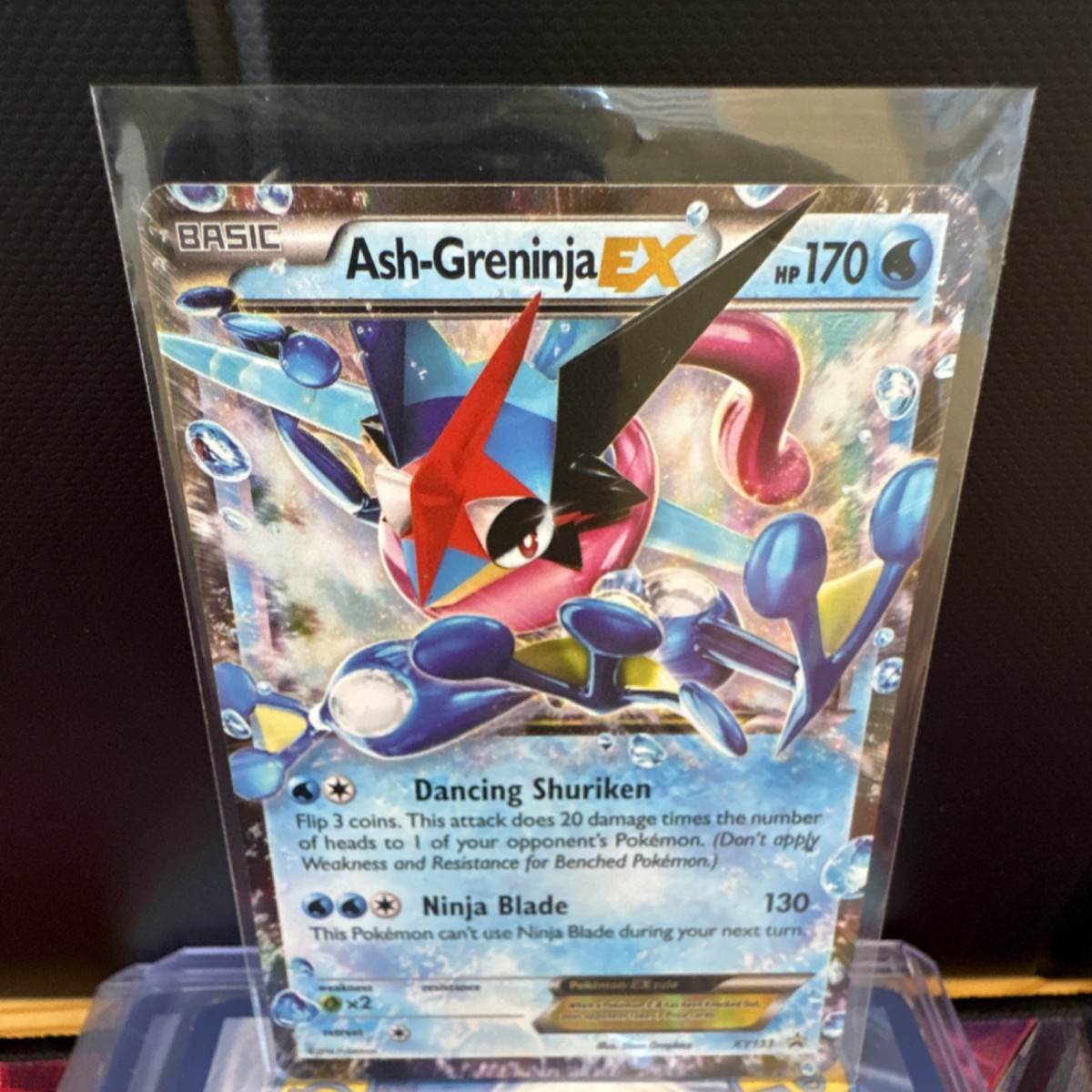 Ash-Greninja EX Promo Holo XY133 Pokémon TCG Card XY HP170 The