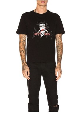 SAINT LAURENT ベティ・ブープ Tシャツ　XL SAINT LAURENT Betty Boop Embroidered Tee XL | eBay