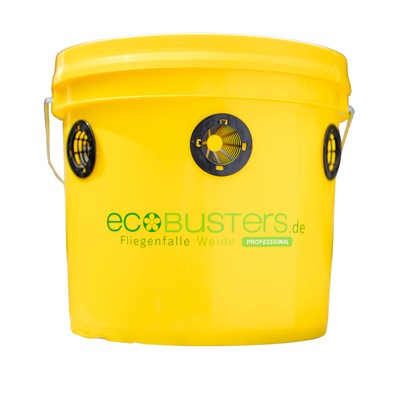 EcoBusters Fliegenfalle Weide Set mit Lockstoff Fliegenfänger