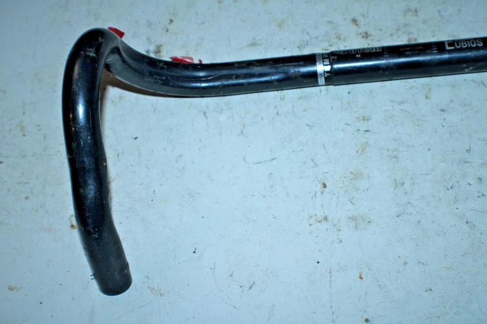 Manillar vintage Cinelli Eubios Dropbar 26 mm 44 cm carreras turismo carretera envíos EE. UU. Foto 3 de 4