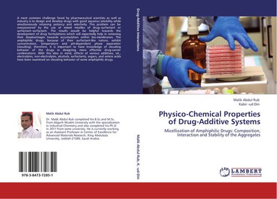 Malik Abdul Rub (u. a.) | Physico-Chemical Properties of Drug-Additive Systems