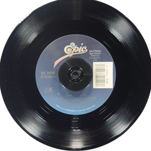 Michael Jackson Gone Too Soon EPIC 34-77312 NM 45rpm - Bild 2 von 4