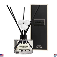 CULTURE & NATURE Black Cherry Reed Diffuser Set - 6.7oz Scented Home Fragrance