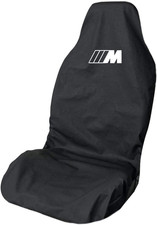 Fits M Sport Waterproof Premium Black Large 4x4 Front Car Seat Cover Protector