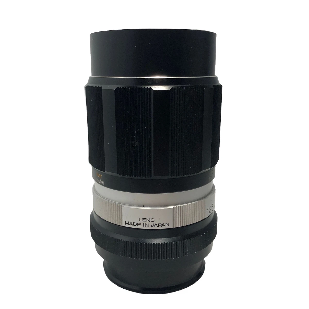 KONICA HEXANON 135mm F/3.5 初期型 希少なWリング仕様 Data sheet: Konica Hexanon AR 135 mm f/3.5 (early) – JAPB