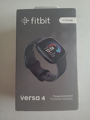 Fitbit Versa 4 Fitness Smartwatch - Graphite & Black