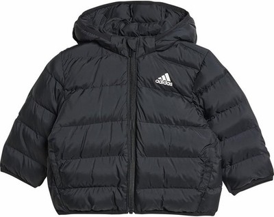Adidas Unisex Baby schwarze Synthetik Daunenjacke Größe 3-6 Monate