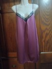 LINEA DONATELLA LADIES BABYDOLL SLEEP WEAR SIZE LARGE COLOR BURGUNDY — photo 8
