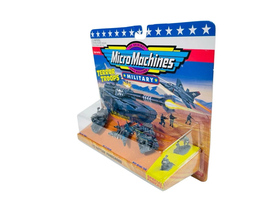 #7000 Galoob 1994 Micro Machine Military Terror Troops #15 RATTLER RENEGADES - Image 3 of 4