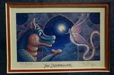 The Dreamgiver Limited Edition 1993 Signed Art Print Randal Spangler 803/950 COA