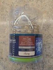 75-Light Fairy Light 24' LED String Light Color Changing Remote Battery Operated