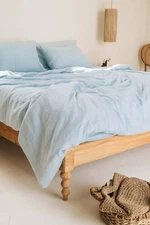 Sky blue duvet cover
