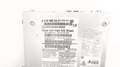 ベンツEクラス w212 純正HDDナビユニット A212 906 33 01 Original Mercedes-Benz W212 Head Unit High ECE Single Radio for