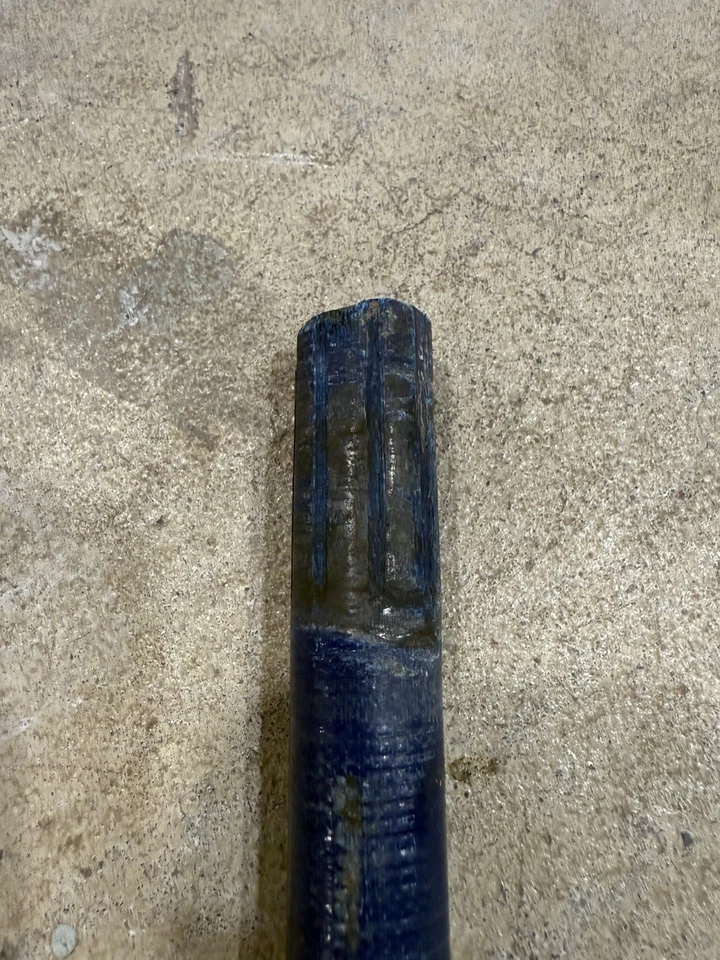 ¡Tija de sillín BMX vintage Uni 13/16! ¡Azul! ¡Vieja escuela! Jmc Dg Mongoose Hutch Haro Foto 2 de 4