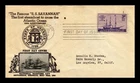 US COVER STEAMSHIP SAVANNAH FIRST DAY ISSUE SCOTT 923 CROSBY PHOTO CACHET