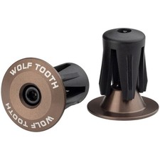 Wolf Tooth Alloy Bar End Plugs - Espresso BARPLUG-AL-ESP