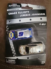 2019 NASCAR Authentics Wave 4 - Chase Elliott Jimmie Johnson - 1:/87 - Twin Pack