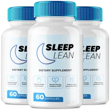 (3 Pack) Sleep Lean Capsules, Advanced Healthy Sleep & Overall Immune Support