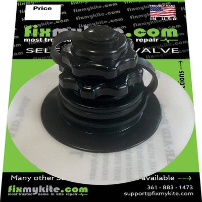 PKS ProFlow Screw Valve   Black Base | Fits Airush, Naish, RRD & More