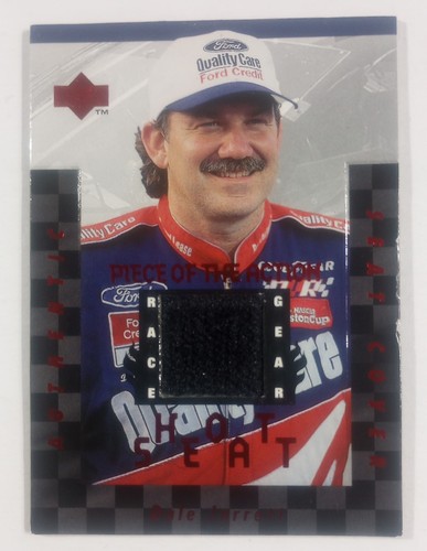 1997 Dale Jarrett Upper Deck RTTC Race-Used Seat Cover