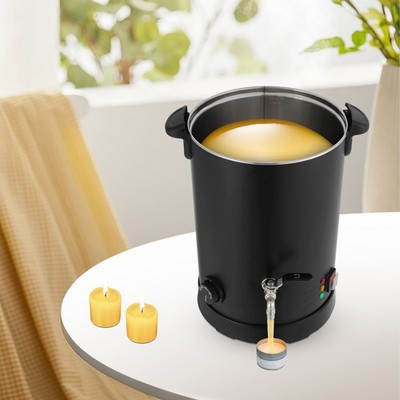 1100W Wax Melter 10L Electric Wax Melting Pot Candle Making Wax Melting Pot NEW
