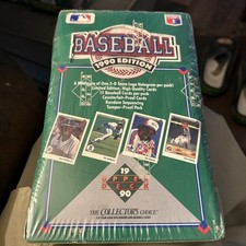 1990 Upper Deck Baseball Low Series Factory Sealed Box