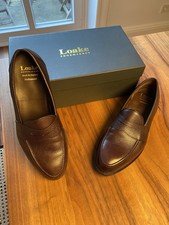 Loake classic Loafer Imperial Dark Brown Grai...