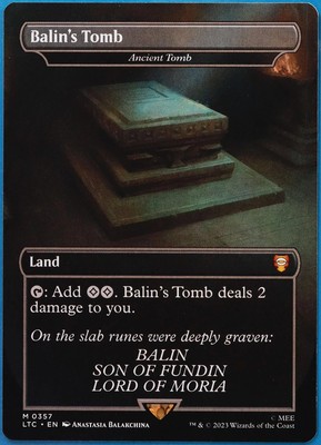 Balin's Tomb Ancient Tomb The Lord of the Rings Commander NM (509804) ABUGames