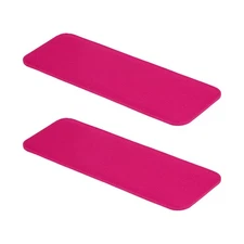 2pcs 14x5 inch felt base shaper bag bottom shaper pad, fuchsia