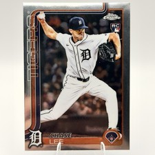Chase Lee Rookie #USC43 2025 Topps Chrome Update Detroit Tigers Baseball Card NM