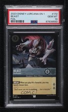 2023 Disney Lorcana - The First Chapter 1 Foil Beast Hardheaded PSA 10 GEM MT