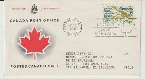 CANADA, 1970 Biologic Programme  FDC / 2384