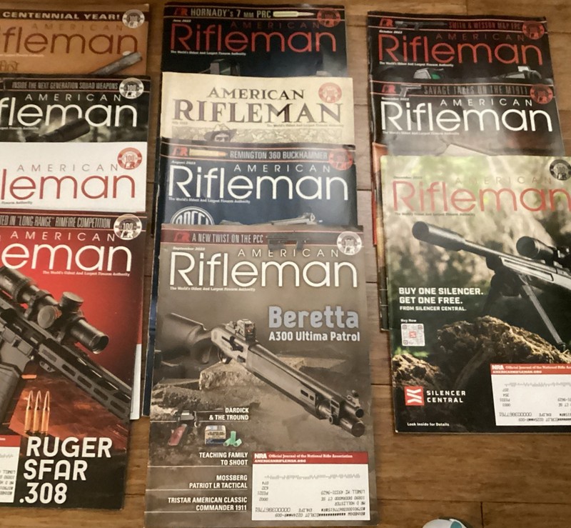 NRA American Rifleman Magazine - 2023 - 11 Issues