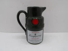 Tanqueray English Gin Special Dry Ceramic Pitcher Mug Barware pottery  