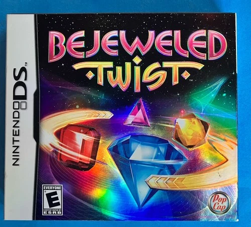 Bejeweled Twist for Nintendo DS – Complete CIB with Slipcover – Ships Free