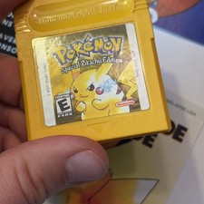 CLEAN Pokemon RED BLUE YELLOW Authentic Complete Box 1st Print Nintendo GAMEBOY