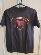 Justice League Superman Men's T-shirt - Size Medium DC Comics Bioworld Brand New