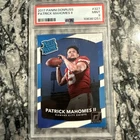 Panini Donruss Rated Rookie Patrick Mahomes II #327 PSA 9 Kansas City Chiefs